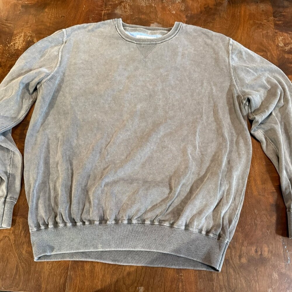 COASTAORO XXL Green Knit Sweater 100% Cotton Pullover Men’s Soft